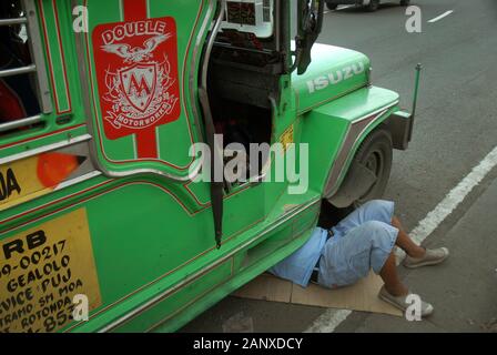 Manila, Philippinen. Stockfoto