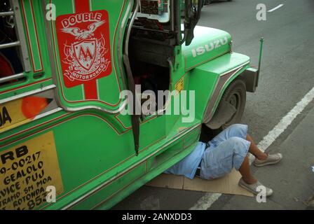 Manila, Philippinen. Stockfoto