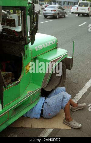 Manila, Philippinen. Stockfoto