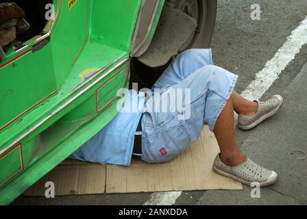 Manila, Philippinen. Stockfoto