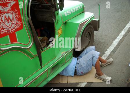 Manila, Philippinen. Stockfoto