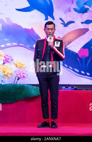 Louis Koo HKIFF Botschafter der 39th Hong Kong International Film Festival findet am HKCEC. alamy Stock Image/Jayne Russell Stockfoto