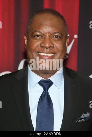 Santa Monica, Ca. 19 Jan, 2020. Rodney Peete, an der 2020 American Rescue Dog Show in Barker Hangar in Santa Monica, Kalifornien am 19. Januar 2020. Credit: Faye Sadou/Medien Punch/Alamy leben Nachrichten Stockfoto