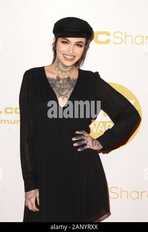 Januar 16, 2020, Los Angeles, CA, USA: LOS ANGELES - Jan 16: Leigh an der XBIZ Awards 2020 der J.W. Marriott LA Live am Januar 16, 2020 in Los Angeles, CA (Credit Bild: © Kay Blake/ZUMA Draht) Stockfoto