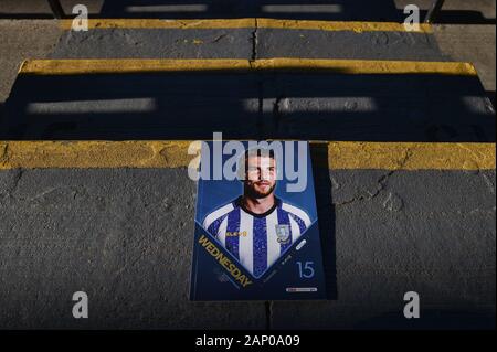 18. Januar 2020, Hillsborough, Sheffield, England; Sky Bet Meisterschaft, Sheffield Mittwoch v Blackburn Rovers: Match Programm Credit: Dean Williams/News Bilder Stockfoto