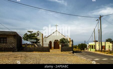 Praça da Vila, Figueira das raus, Cabo Verde Stockfoto