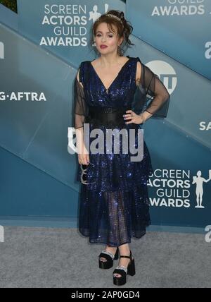 Los Angeles, USA. 19 Jan, 2020. Helena Bonham Carter - Helen 346 nehmen an der 26. jährlichen Screen Actors Guild Award im Shrine Auditorium in Los Angeles am 19. Januar 2020 in Los Angeles, CA Credit: Tsuni/USA/Alamy leben Nachrichten Stockfoto