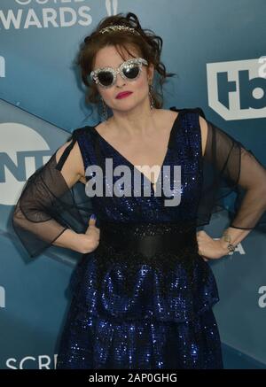 Los Angeles, USA. 19 Jan, 2020. Helena Bonham Carter - Helen 350 nehmen an der 26. jährlichen Screen Actors Guild Award im Shrine Auditorium in Los Angeles am 19. Januar 2020 in Los Angeles, CA Credit: Tsuni/USA/Alamy leben Nachrichten Stockfoto
