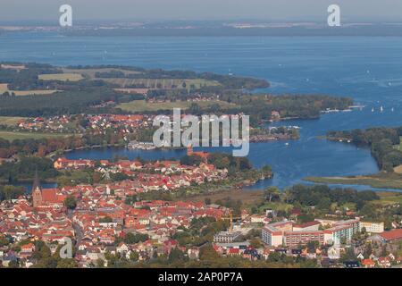 Die Stadt Roebel ist eine Gemeinde im Landkreis Mecklenburgische Seenplatte. Mecklenburg-Vorpommern, Deutschland Stockfoto