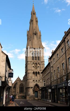 Georgianische Architektur in Stamford, Lincolnshire Stockfoto