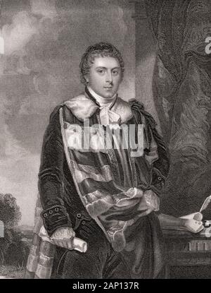 Francis Russell, 5. Duke of Bedford, 1765-1802, eine englische Aristokrat und Whig-Politiker Stockfoto