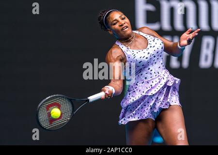 Melbourne, Australien. 20 Jan, 2020. Serena Williams der USA bei den Australian Open Tennis Championship 2020 Tag 1 Spiel im Melbourne Park Tennis Center, (© Andy Cheung/ArcK Images/arckimages.com/UK Tennis Magazin / International Sports Fotos) Credit: Roger Parker/Alamy leben Nachrichten Stockfoto