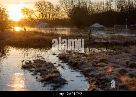 Bampton, Oxfordshire, Themse, Location Shoot, Holiday, Travel Stockfoto