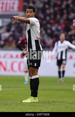 Mailand, Italien. 19. Januar 2020. Italienische Serie A AC Mailand vs Udinese Calcio. William Ekong von Udinese Calcio. Stockfoto