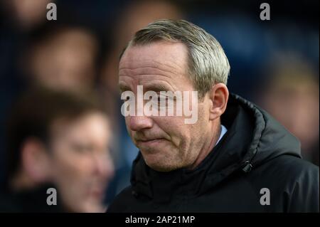 18. Januar 2020, Deepdale, Preston, England; Sky Bet Meisterschaft, Preston North End v Charlton Athletic: Lee Bowyer Manager von Charlton Athletic, bevor das Spiel Quelle: Richard Long/News Bilder Stockfoto