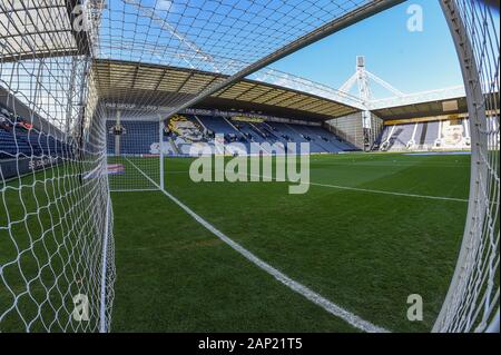 18. Januar 2020, Deepdale, Preston, England; Sky Bet Meisterschaft, Preston North End v Charlton Athletic: Eine allgemeine Ansicht der Deepdale, Schauplatz für heutiges Spiel. Credit: Richard Long/News Bilder Stockfoto