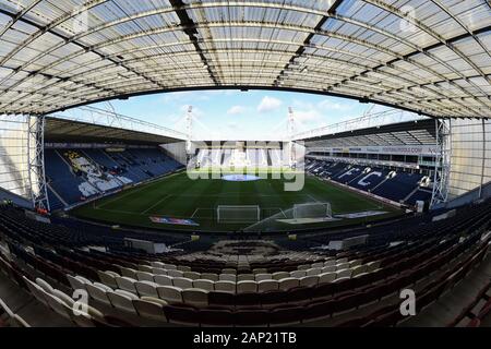 18. Januar 2020, Deepdale, Preston, England; Sky Bet Meisterschaft, Preston North End v Charlton Athletic: Eine allgemeine Ansicht der Deepdale, Schauplatz für heutiges Spiel. Credit: Richard Long/News Bilder Stockfoto