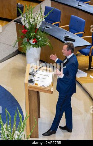 Dr. Eckart von Hirschhausen bei der Verleihung des Staatspreises des Landes Nordrhein-Westfalen 2019 ein, Prof. Dr. Klaus Töpfer am 16. September 2019 im W Stockfoto