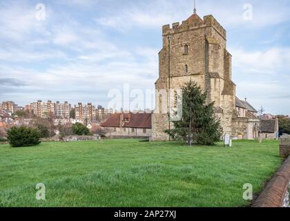 St Mary's, Altstadt, Eastbourne. Sussex, England Stockfoto