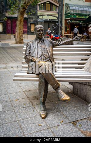 Denkmal für Imre Kalman in Budapest, Ungarn Stockfoto