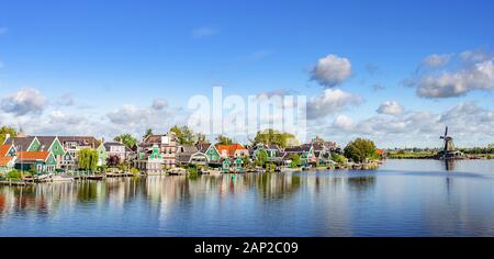 Dorf von Volendam Stockfoto