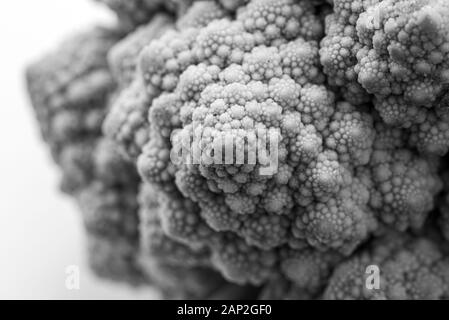 Romanesco Blumenkohl ist eine Essbare Blüte in Italien entstanden Stockfoto