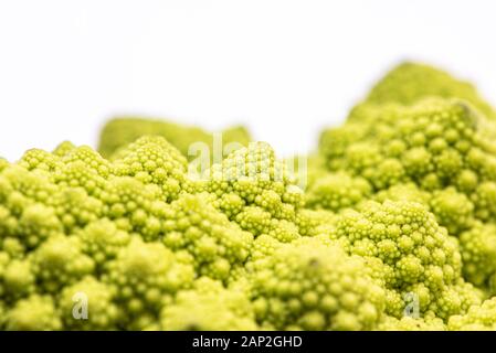 Romanesco Blumenkohl ist eine Essbare Blüte in Italien entstanden Stockfoto