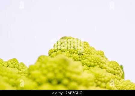 Romanesco Blumenkohl ist eine Essbare Blüte in Italien entstanden Stockfoto