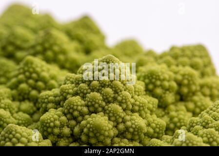 Romanesco Blumenkohl ist eine Essbare Blüte in Italien entstanden Stockfoto