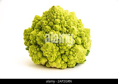Romanesco Blumenkohl ist eine Essbare Blüte in Italien entstanden Stockfoto