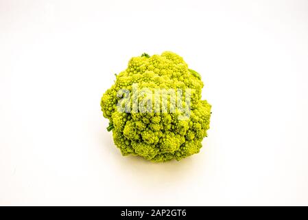 Romanesco Blumenkohl ist eine Essbare Blüte in Italien entstanden Stockfoto