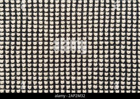 Grau stricken Textur. Bekleidung Hintergrund Stockfoto