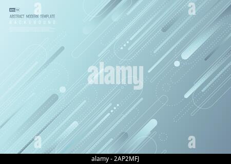 Abstrakte line design Vorlage der Technologie Hintergrund. Verwenden Sie für Ad, Poster, Artwork, Template Design. Illustration Vector EPS 10. Stock Vektor