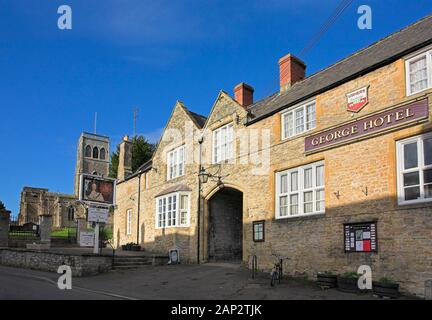 George Hotel, Wedmore, Somerset, England Stockfoto