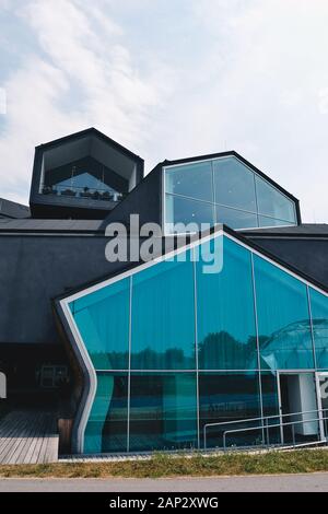 VitraHaus von Herzog & de Meuron entworfen Stockfoto