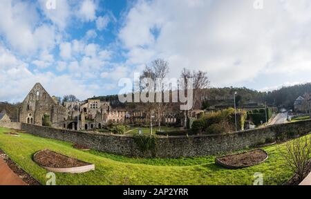 Abtei von Villers (Abbaye de Villers) ist eine ehemalige Zisterzienserabtei in der Nähe von Villers-la-Ville in der Provinz Wallonisch-Brabant Stockfoto