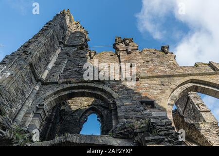 Abtei von Villers (Abbaye de Villers) ist eine ehemalige Zisterzienserabtei in der Nähe von Villers-la-Ville in der Provinz Wallonisch-Brabant Stockfoto