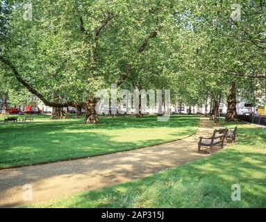 Berkeley Square, Mayfair, Westminster, London, England, Vereinigtes Königreich Stockfoto