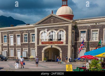 Nationalmuseum in St. Kitts Stockfoto