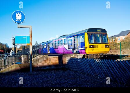 Pacer Zug an Fortbewegung Railway Museum Shildon County Durham, England Stockfoto