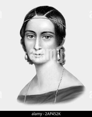 Clara Schumann 1819-1896 deutsche Pianist Komponist Stockfoto