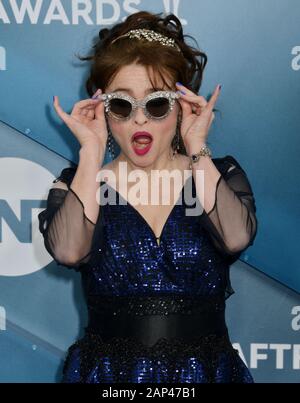 Los Angeles, USA. 20 Jan, 2020. Helena Bonham Carter - Helen415 nehmen an der 26. jährlichen Screen Actors Guild Award im Shrine Auditorium in Los Angeles am 19. Januar 2020 in Los Angeles, CA Credit: Tsuni/USA/Alamy leben Nachrichten Stockfoto