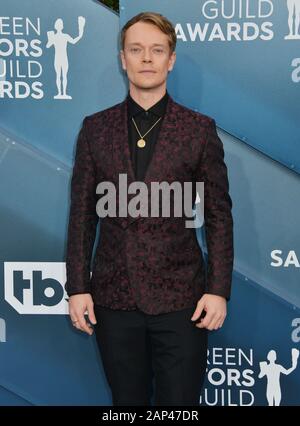 Los Angeles, USA. 20 Jan, 2020. Alfie Allen nehmen an der 26. jährlichen Screen Actors Guild Award im Shrine Auditorium in Los Angeles am 19. Januar 2020 in Los Angeles, CA Credit: Tsuni/USA/Alamy leben Nachrichten Stockfoto