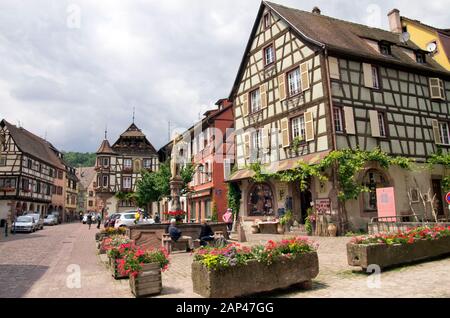 Kaysersberg-Vignoble, Elsaß, Frankreich Stockfoto