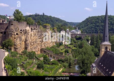 Bock Casemates, Luxemburg-Stadt Stockfoto