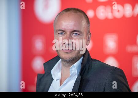 20. Januar 2020, Bayern, Würzburg: Thorsten Fischer, Geschäftsführer der Online Druckerei Flyeralarm. Foto: Daniel Karmann/dpa Stockfoto