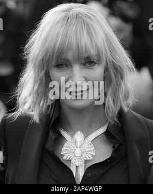 Uma Thurman besucht basierend auf einer wahren Geschichte Premiere während der 70. jährlichen Cannes Film Festival im Palais des Festivals am 27. Mai 2017 in Cannes, Frankreich. Stockfoto