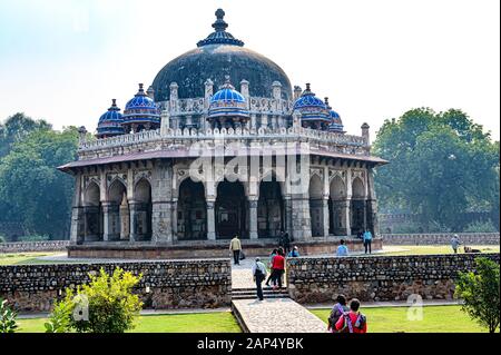 Humayuns Grabkomplex, Neu-Delhi Stockfoto