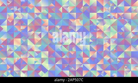 Gradient bunten Mosaik Dreieck Desktop Hintergrund - polygonale Abstrakt vektor design Stock Vektor