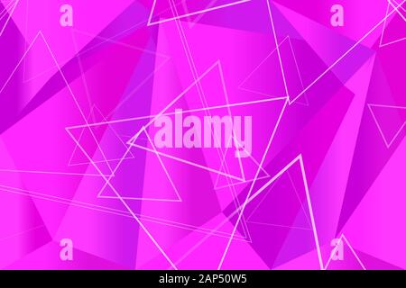 Random gradient geometrische Triangle polygon Webseite Hintergrund - geometrische abstrakte Vector Graphic Design Stock Vektor